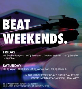 BEAT WEEKENDS MAY 2019