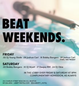 Beat Weekends November 2018 evite.v01 1