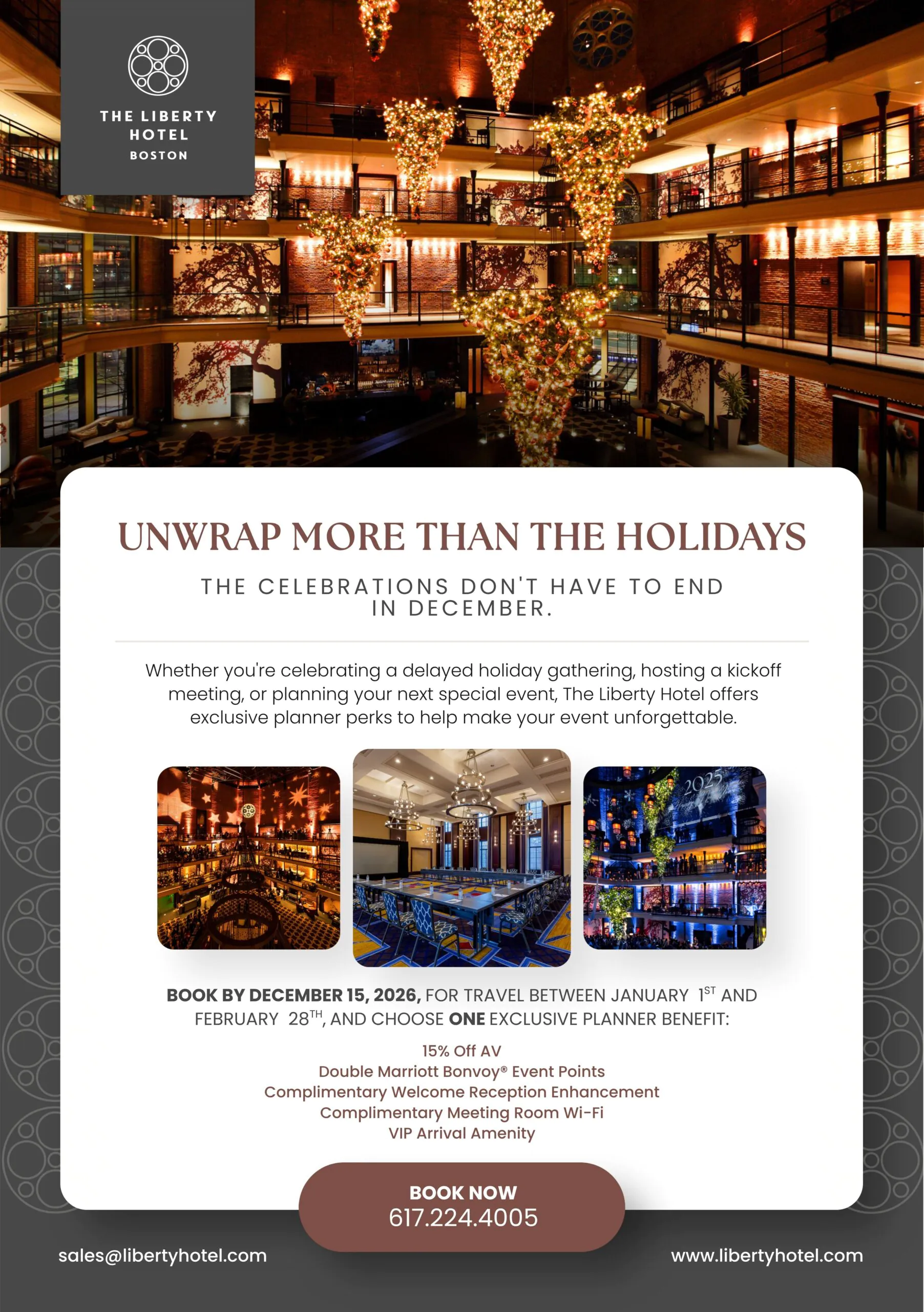 Unwrap More Than The Holidays Promo